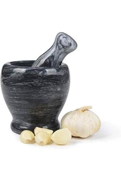 İstangül Butik Natural Polished Marble Pestle