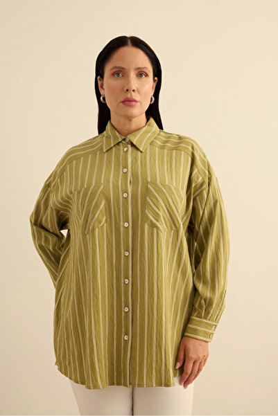 Aker Striped Viscon Tunic