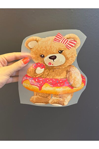 Gönülden Tasarım URS ROZ STICK ON FIER DE FIERĂ IMPRIMARE TRANSFER ARMATA 20X17 CM