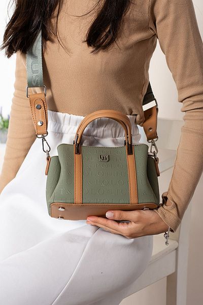 Just Polo EU حقائب كتف نسائية أصلية من Just Polo مناسبة للاستخدام اليومي 4110 YEŞİLTABA