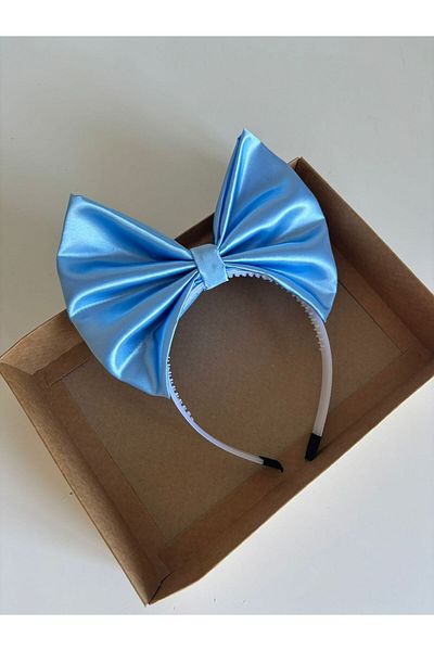 Stil Tasarım Toka Blue Bow Big Crown