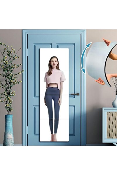 Generic بلاط مرايا كامل الطول من دونغدا، بلاط مرايا أكريليك ذاتي اللصق، بلاط ...