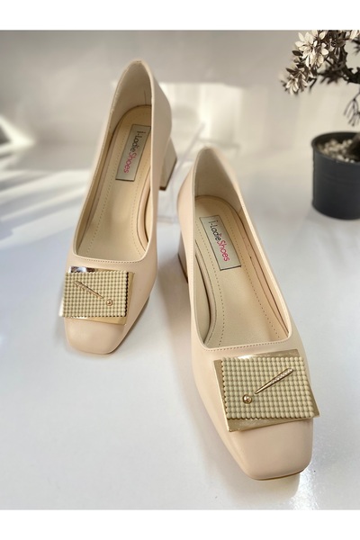 İLADİESHOES Women's Shoes with Short Heels