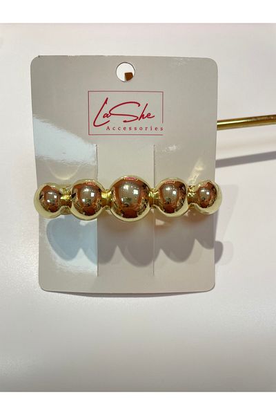 La She Accessories Automatic Metal Buckle with Round Detail