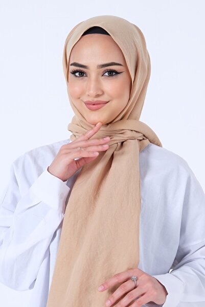 HAREM SCARF Cappuccino Harem Scarf İncila Shawl