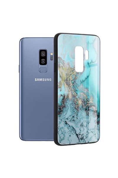 OEM Carcasă pentru Samsung Galaxy S9 Plus, seria Techsuit Glaze, Blue Ocean