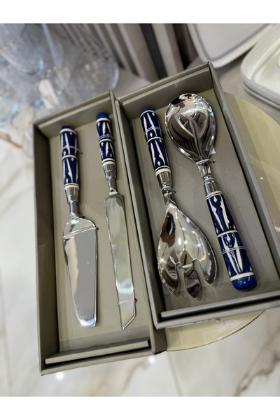 hediye Esterhomedecor 4 Serving Spoons