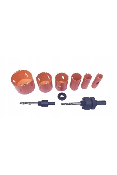 richmann exclusive Carote bimetal pentru gaurit lemn, metal, set 9 piese, 19-57 mm, Richmann Exclusive