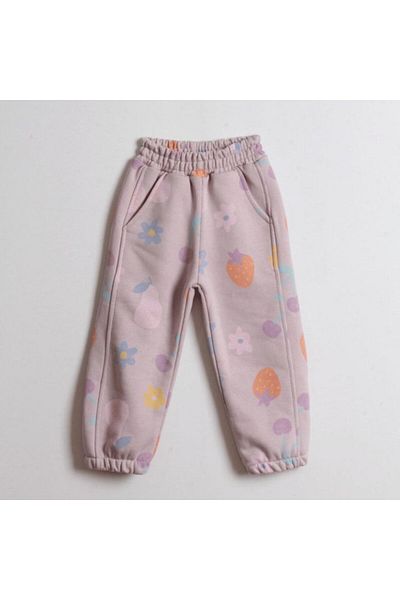 OZZY KİDS Girl's Fruit Patterned Suit