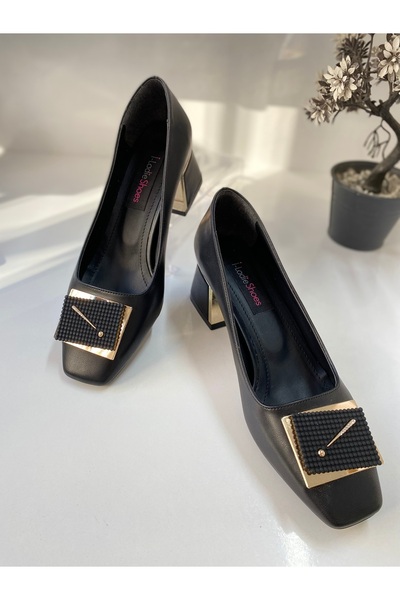 İLADİESHOES Women's Shoes with Short Heels