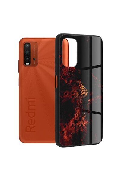 OEM Θήκη Techsuit Glaze Series Red Nebula για Xiaomi Redmi 9T / Redmi 9 Power