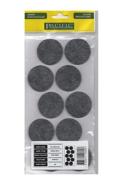 HAMADEX Yapışkanlı Keçe Mobilya Zemin Koruyucu Ses Önleyici Keçe- 45mm (4 Ren...