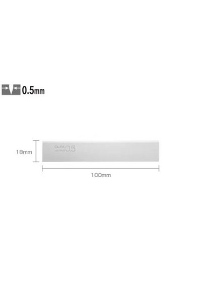 Olfa Replacement Blades for Scraper Chisel XSR, 100 mm,