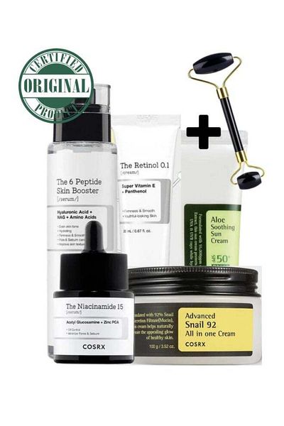 Cosrx Ultimate Skincare Arsenal and Face Massage Roller
