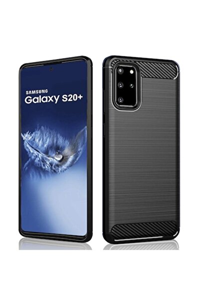 OEM Carcasă pentru Samsung Galaxy S20 Plus 4G / S20 Plus 5G, Poliuretan, Negru