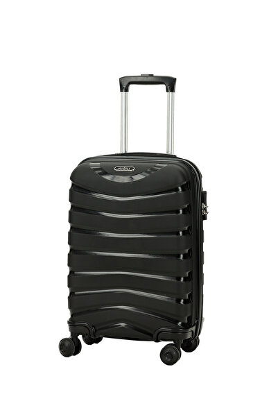 Kiğılı PP Desenli Küçük-Kabin Boy Valiz