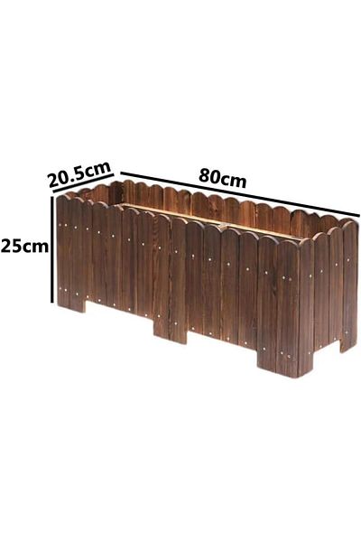 genric FFD Wooden Flower Tree Planters for Indoor & Outdoor Gardens - Wood Planter Boxes for Flower Small
