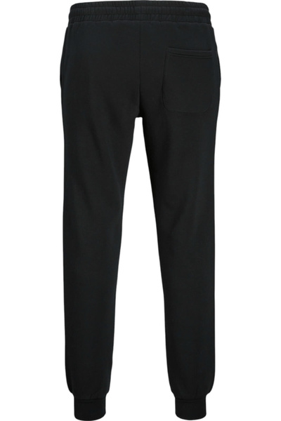 Jack & Jones Παντελόνι JACK & JONES Gordon Vesterbro με μανσέτες - 12268878-Μαύρο