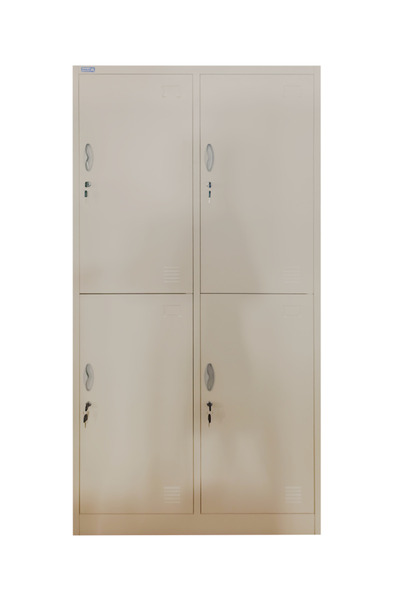 concent Luxury 4-Door Metal Locker Cabinet for Secure and Organized Storage