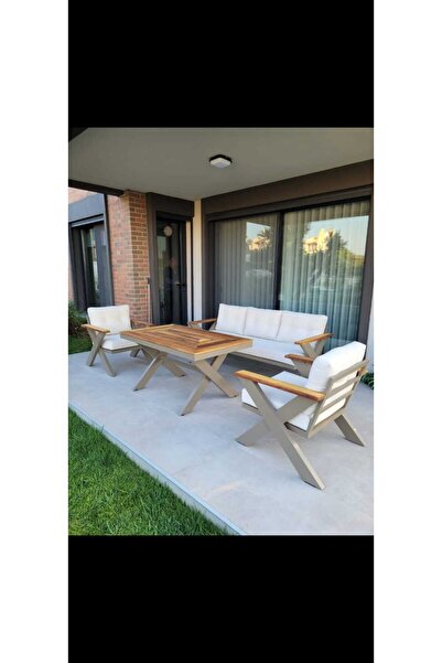 BN Alüminyum Bahçe Oturma Grubu