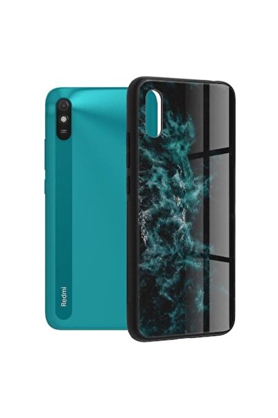 OEM Husa pentru Xiaomi Redmi 9A/Redmi 9AT, Techsuit Glaze Series, Blue Nebula