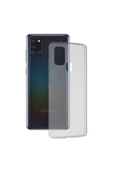 OEM Θήκη για Samsung Galaxy A21s, Techsuit Διαφανής Σιλικόνη, Διαφανής