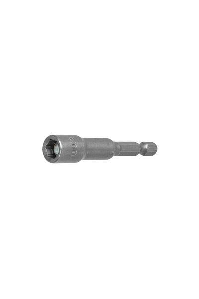 richmann Long socket, magnetic, for screwdriver, 1/4", 7 x 65 mm,