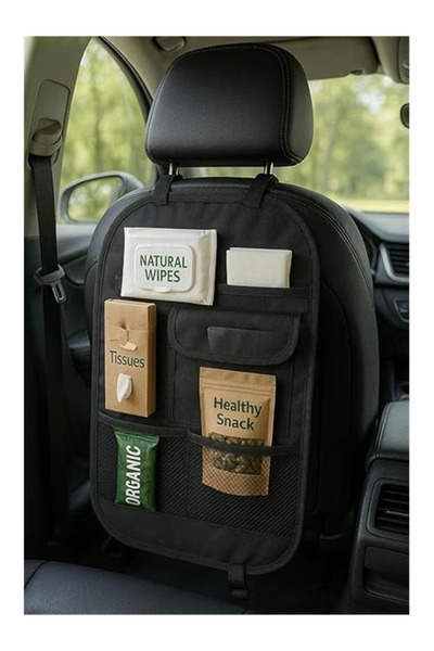 Genel Markalar Araç Koltuk Arkası Organizer Araba Içi Düzenleyici Oto Koltuk ...