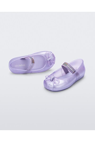 Mini Melissa Sophie Çocuk Sandaleti Mor