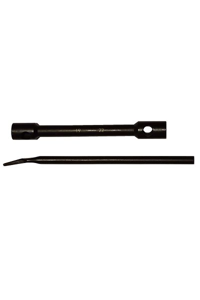 Globalport Retail Hexagonal tube wrench for wheels 19-22 mm, Length 300 mm, Cr-V steel