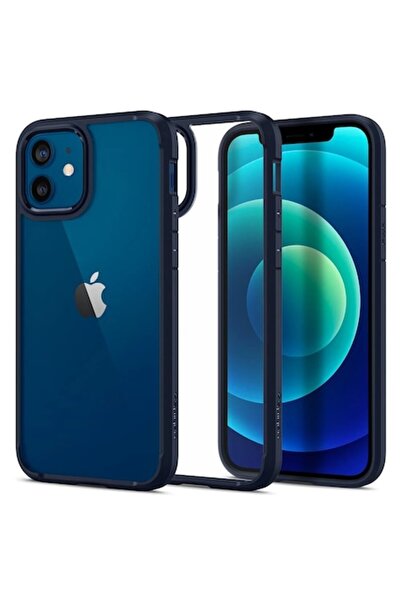 Spigen Husa pentru iPhone 12/12 Pro, Ultra Hybrid, Navy Blue