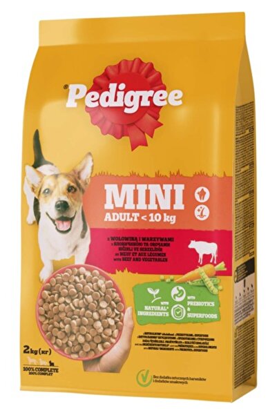 Pedigree KÜÇÜK CİNS BİFTEK&SEBZE 2000 GR NEW