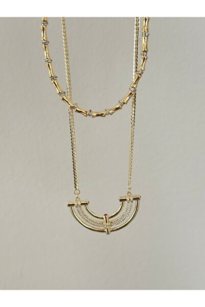 mibrillo Serenay double necklace