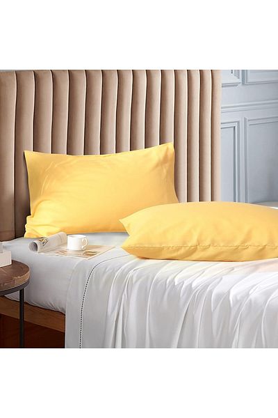 Belsina Home Solid Color with Cover |   2 Pillowcases Cotton 50X70 cm