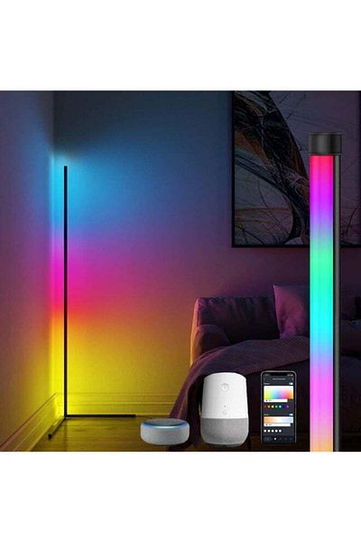 Generic مصباح زاوية LED مع تحكم بلوتوث 1.2 متر