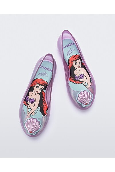 Mini Melissa Sweet Love Çocuk Sandaleti Disney Prenses Mor