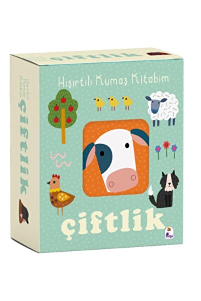 İndigo Çocuk Hışırtılı Kumaş Kitabım Çiftlik