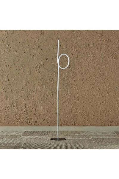 Generic مصباح أرضي LED معدني من Home Box Stark بقوة 20 واط ودرجة حرارة 6000 كلفن مع أنبوب سيليكون 36 × 158 × 25 سم