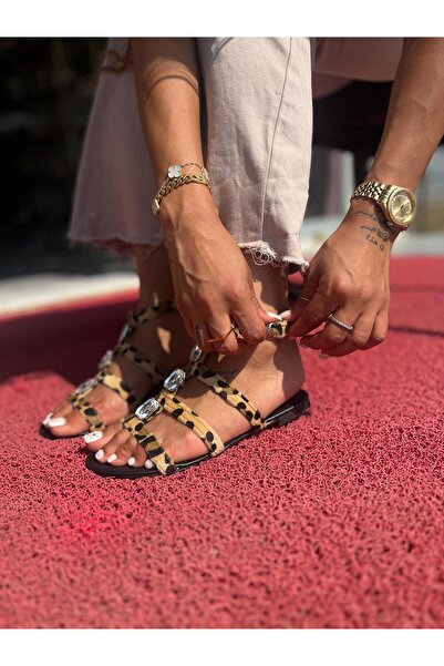 Seyla Tezcan Gladyatör Sandalet