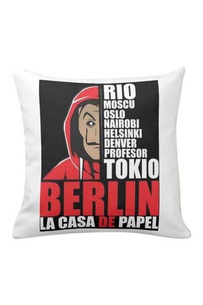 Generic Printed Design Pillow Multicolour 40x40cm