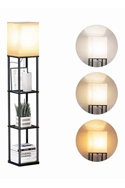 Generic HOMESTAR Industrial Floor Lamp Standing Lamp with Storage and Bulb Ta...