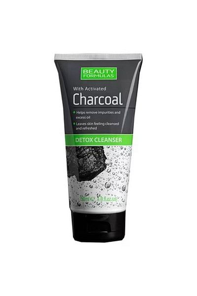 BEAUTY FORMULAS Charcoal Detox Activated Charcoal Facial Cleanser 150 ml
