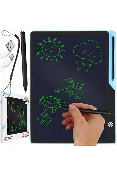 divendi-ro 16 graphics tablet for kids color Blue AVX-WT-RYMT-1201-BK-BLUE"