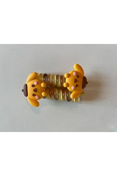LABURN Cute Spiral Spring Buckle 1 Pair 2 Pieces