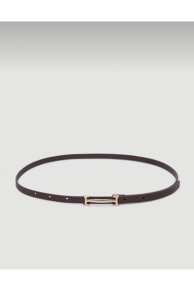 Mynoa Thin Belt with Lock Buckle,Women's Belt,Jacket Belt,Pantalon Belt,