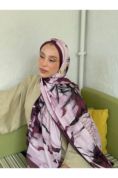 Modakaşmir شال لينا بنمط النخيل