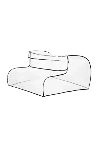 Caretero Universal Rain Cover for Twin Stroller with Bassinets