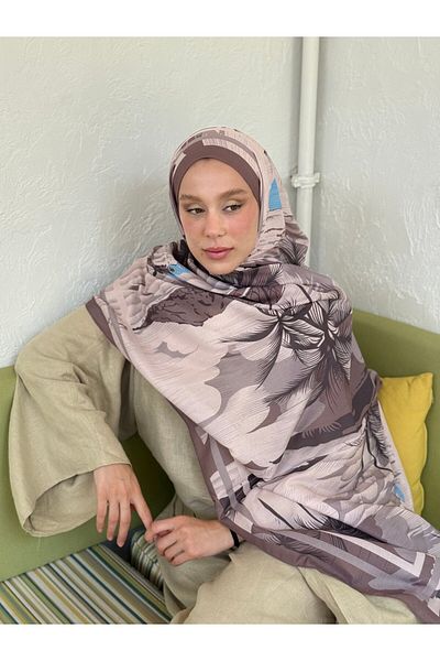 Modakaşmir Palm Pattern Lina Shawl