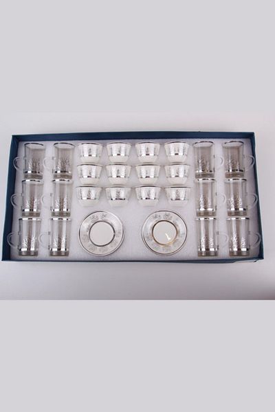Generic Tea and coffee cups set with saucers