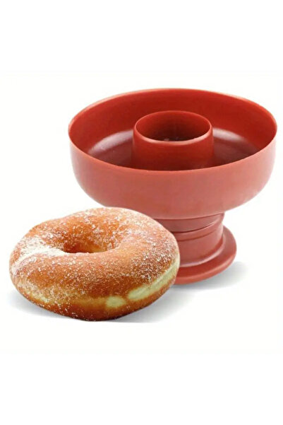 Mode Cool Donut Kek ve Hamur Kesici – Şekillendirici Kalıp Çörek, Pişi, Pasta...